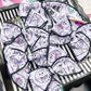 Ghostie Skully Frames Hair Bow