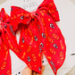 Red Taylor Version Oversized Bow