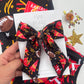 Black Pendant KC XL Pinwheel Bow