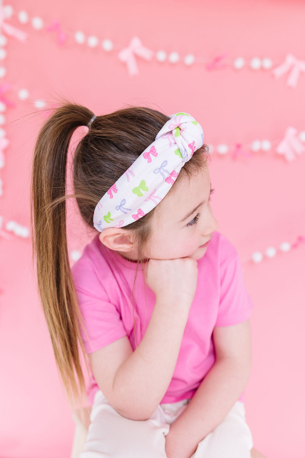 Neon Bow Era Knotted Headband