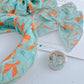 Showgirl Teal Orange & Silver Hair Glitter Gel for Girls