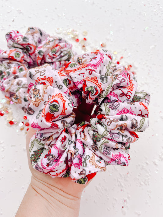 Mean Guy Frames Oversized Scrunchy