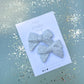 Gray Knit Small Pinwheel Pigtails