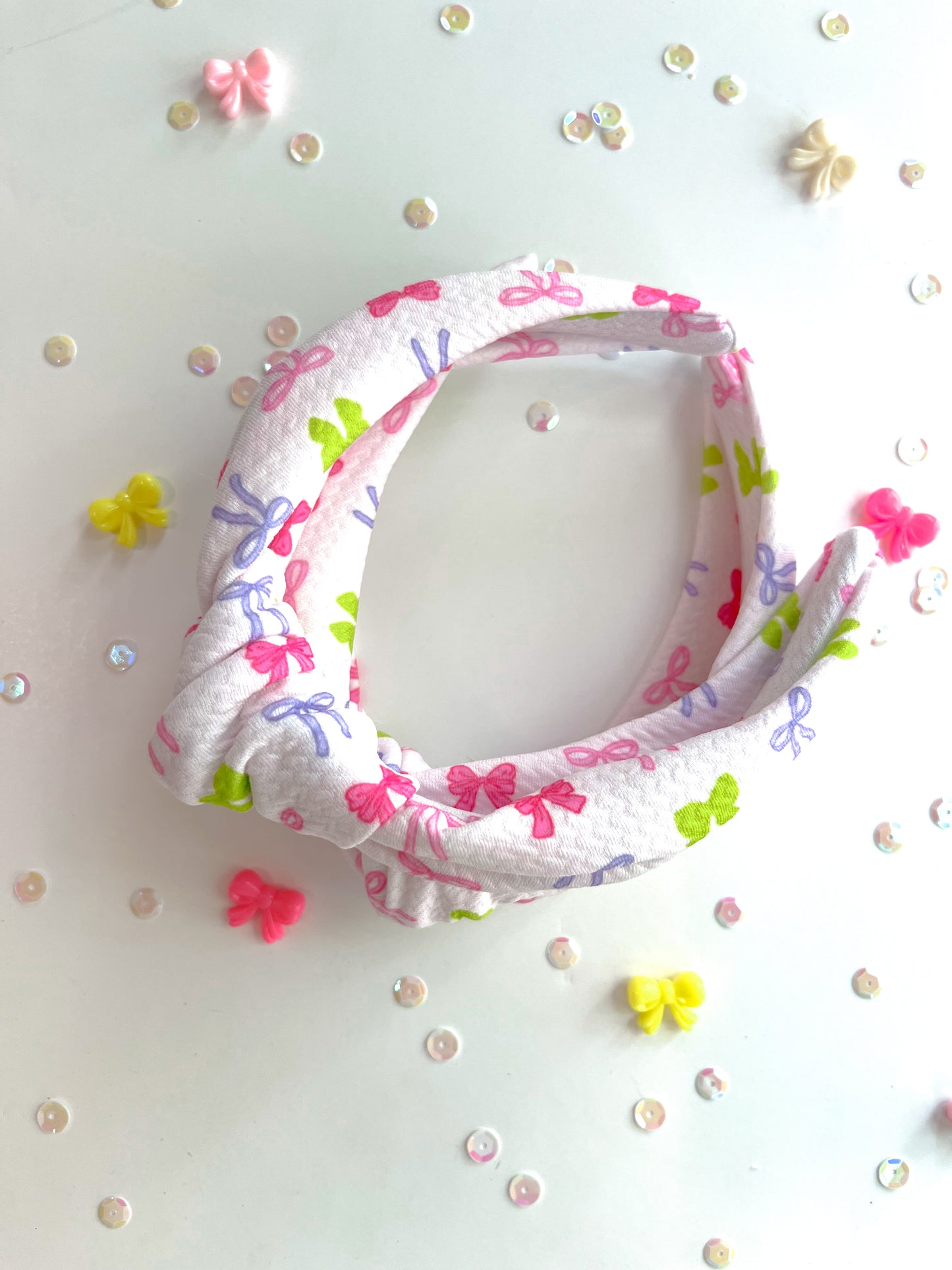 Neon Bow Era Knotted Headband