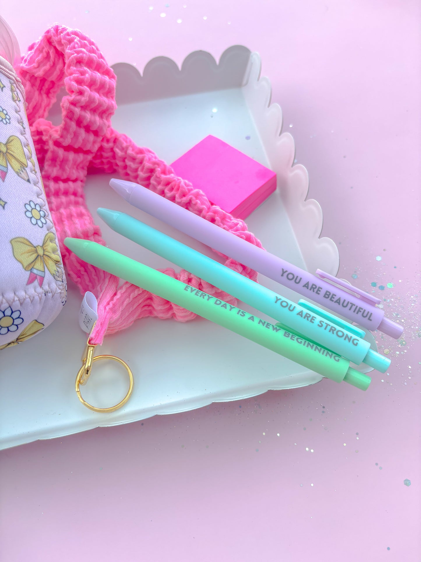 Inspiration Pens for Teachers- Blue, Green & Lilac