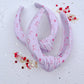 Pink Bows Knotted Headband for Girls & Women