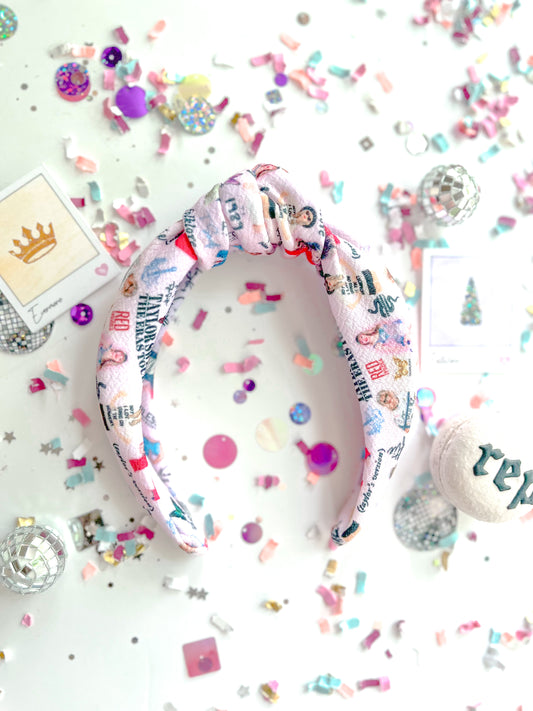 Eras Tour Knotted Headband for Girls & Women-Will Restock in November