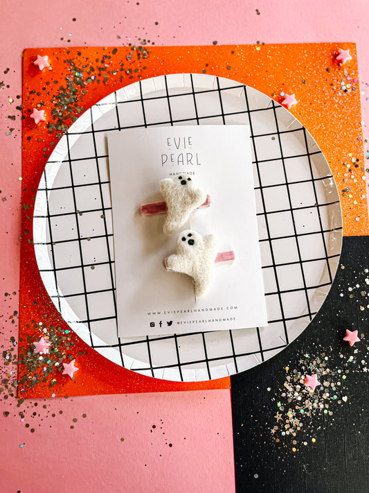 Ghostie Pigtail Set