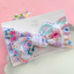 Heirloom Daisy Patchwork Baby Bow Turban