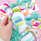 Neon Stripe Knotted Headband for girls & women