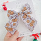 Milk & Cookies Medium Sailor Hair Bow