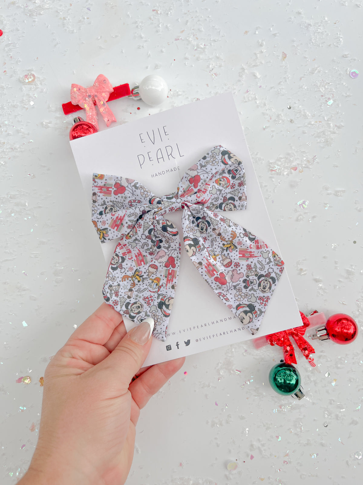 Magical Mouse Medium Sailor Hair Bow