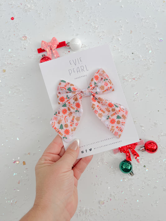 Toy Solider Medium Sailor Hair Bow