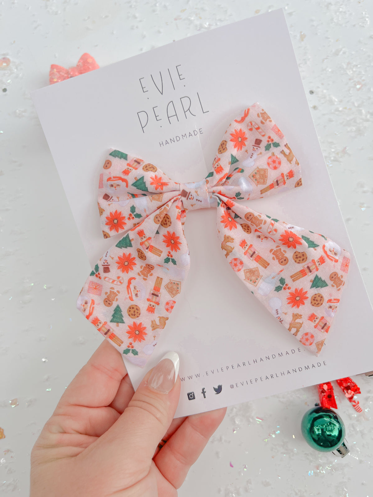 Toy Solider Medium Sailor Hair Bow