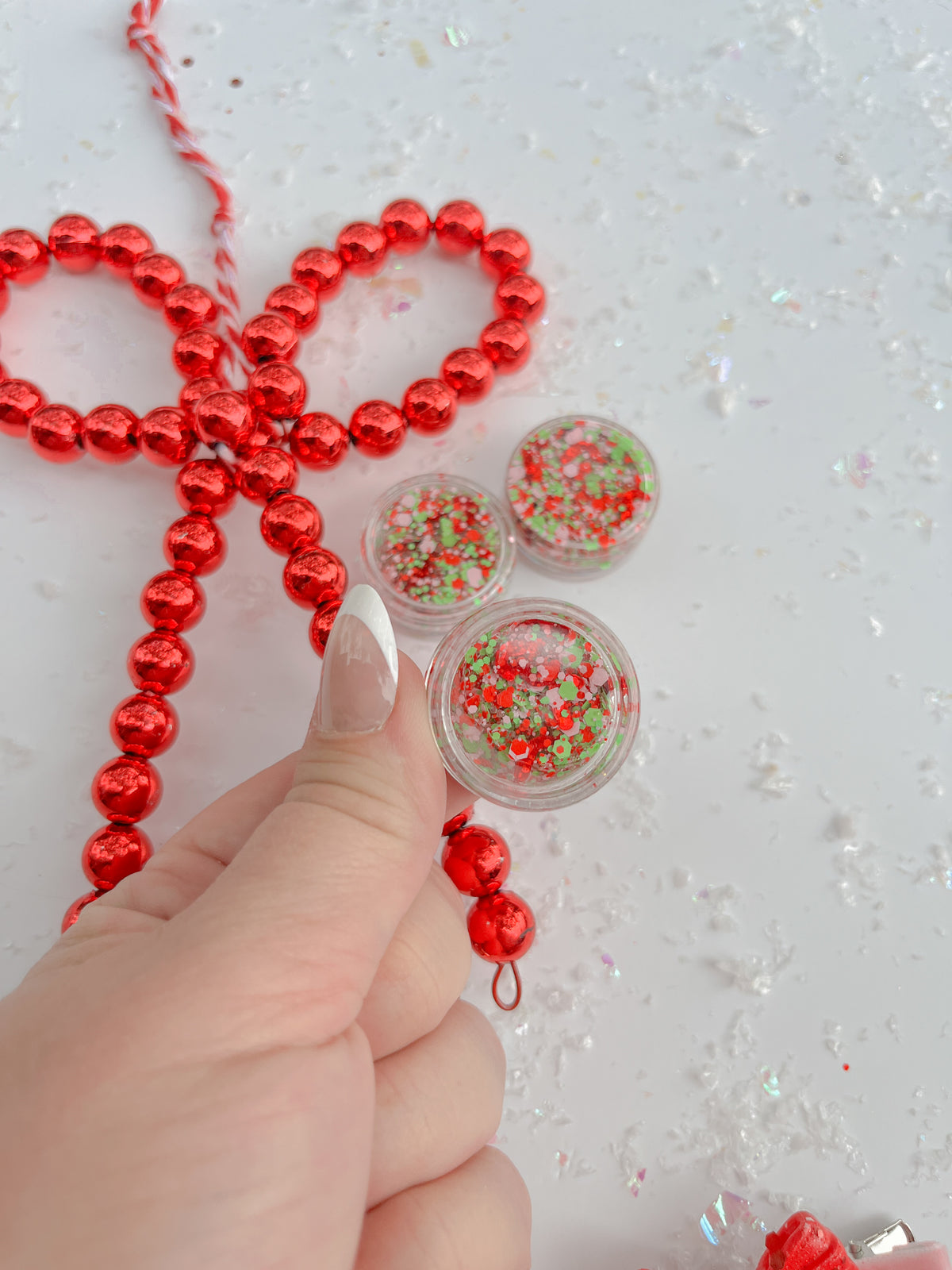 Grinchy Christmas Hair Glitter
