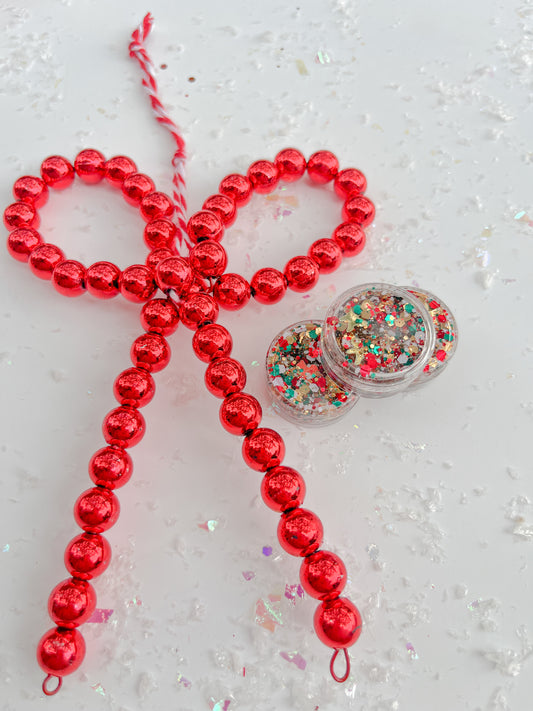 Gingerbread Christmas Hair Glitter
