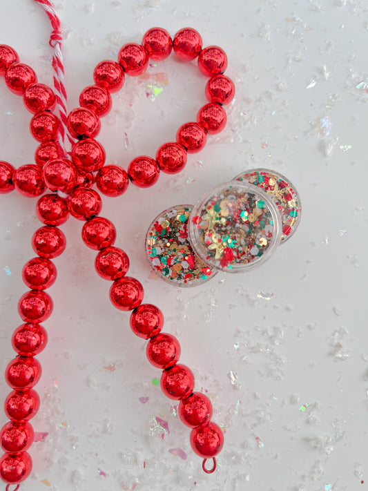 Gingerbread Christmas Hair Glitter