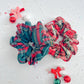 Christmas Plaid Oversized Scrunchy