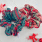 Christmas Plaid Oversized Scrunchy