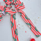 Vintage Santa Stripes Scrunchy