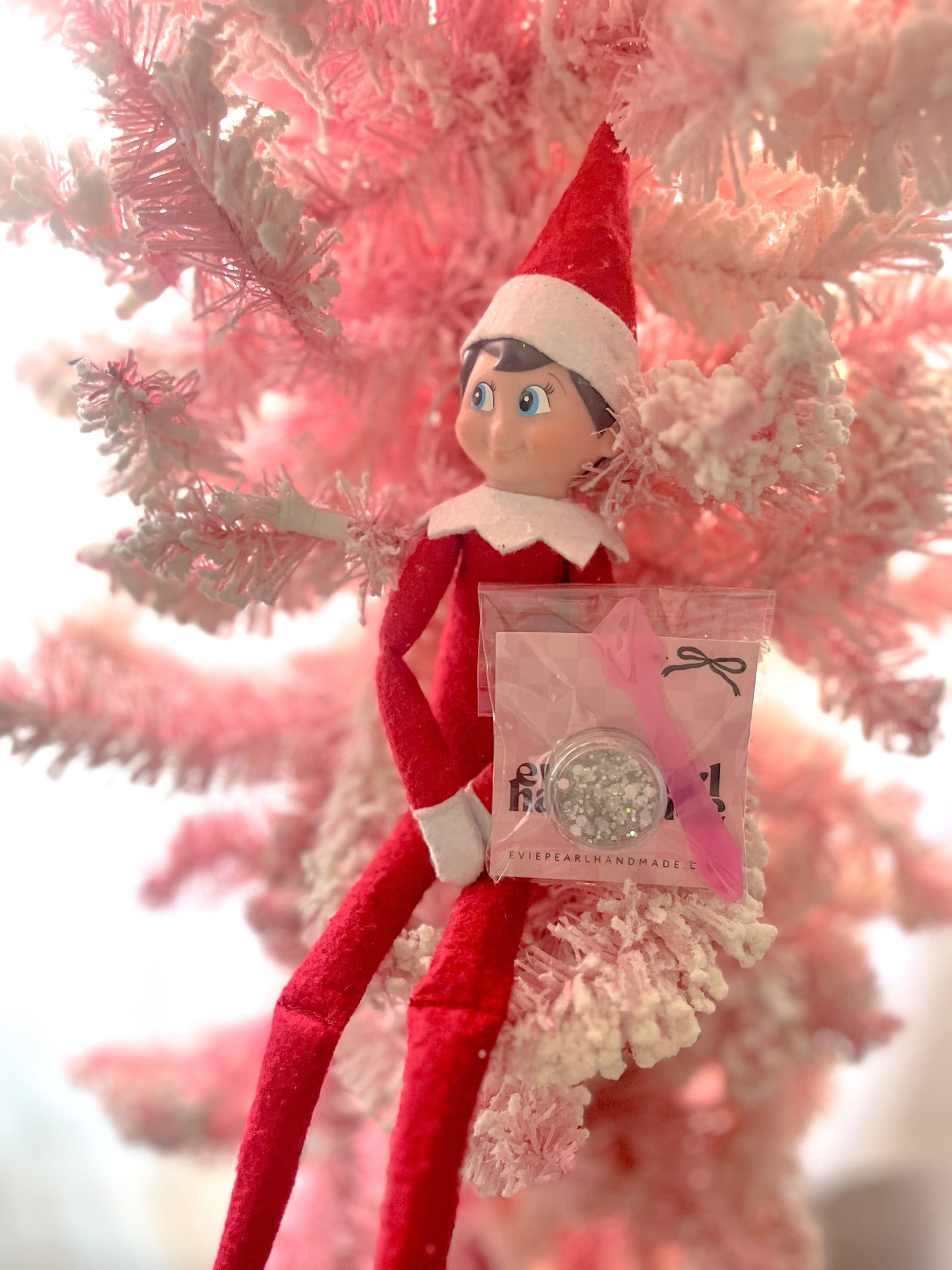 White Silver Sparkle Snowflake Hair Glitter Gel