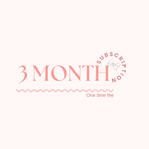 3 month Subscription