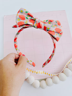 School Bow Headband for Toddler and Girls