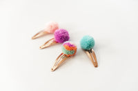 Pom Pom Clip Set (4 clips)