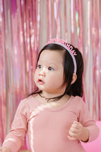 Happy Birthday Headband Set