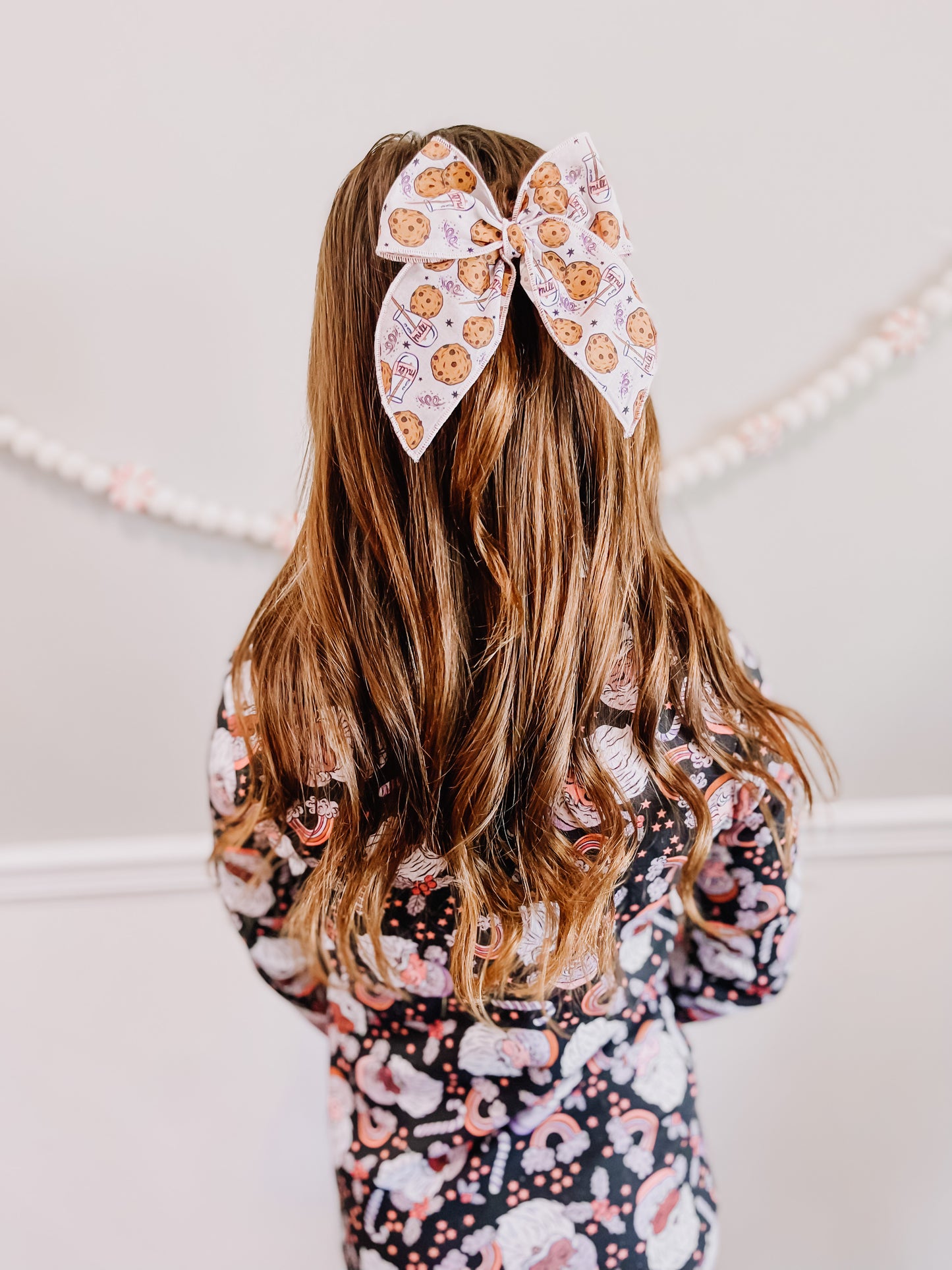 Milk & Cookies Oversized Bow