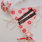 Peppermint Kisses Printable Flag