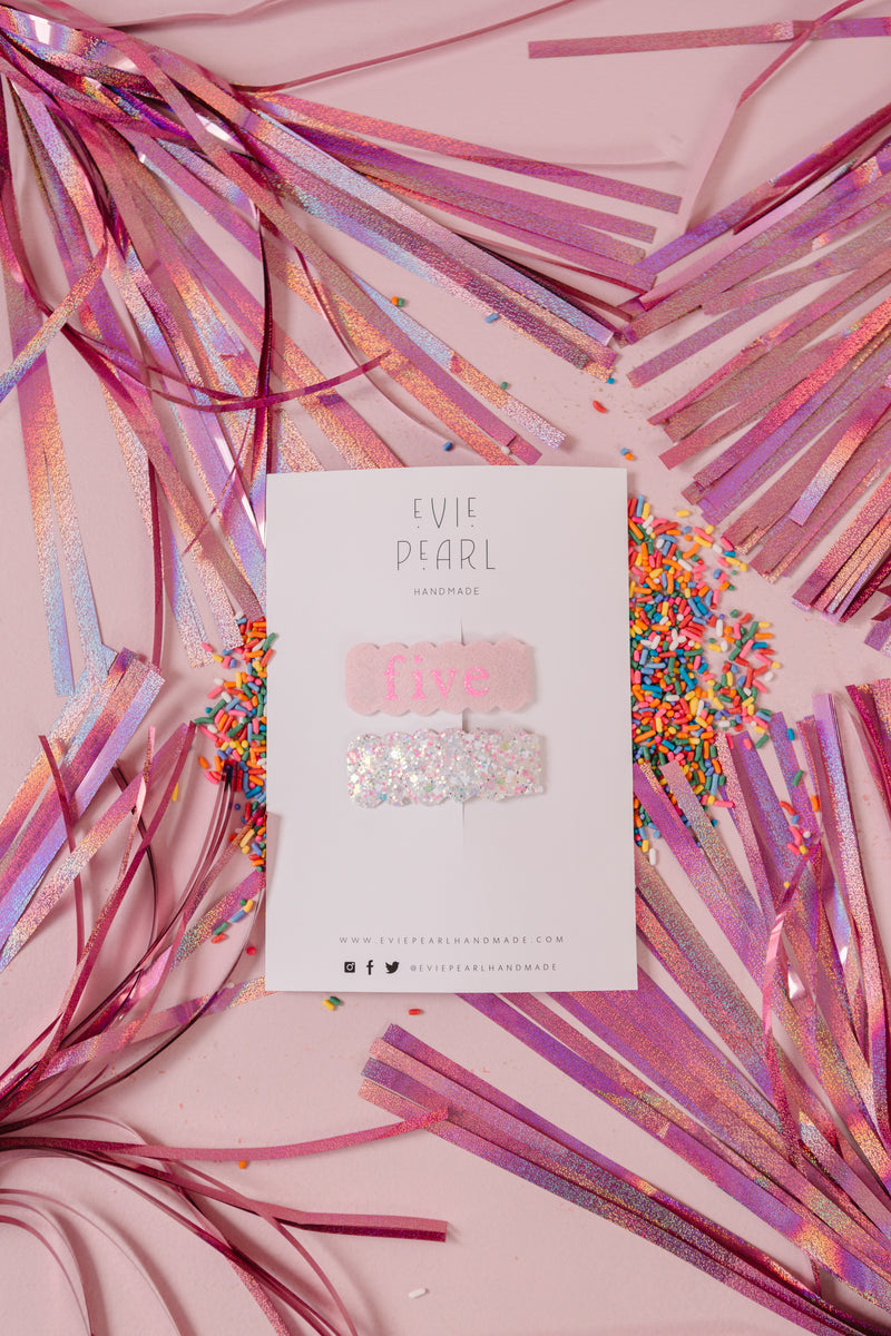 Birthday Snap Clip Set