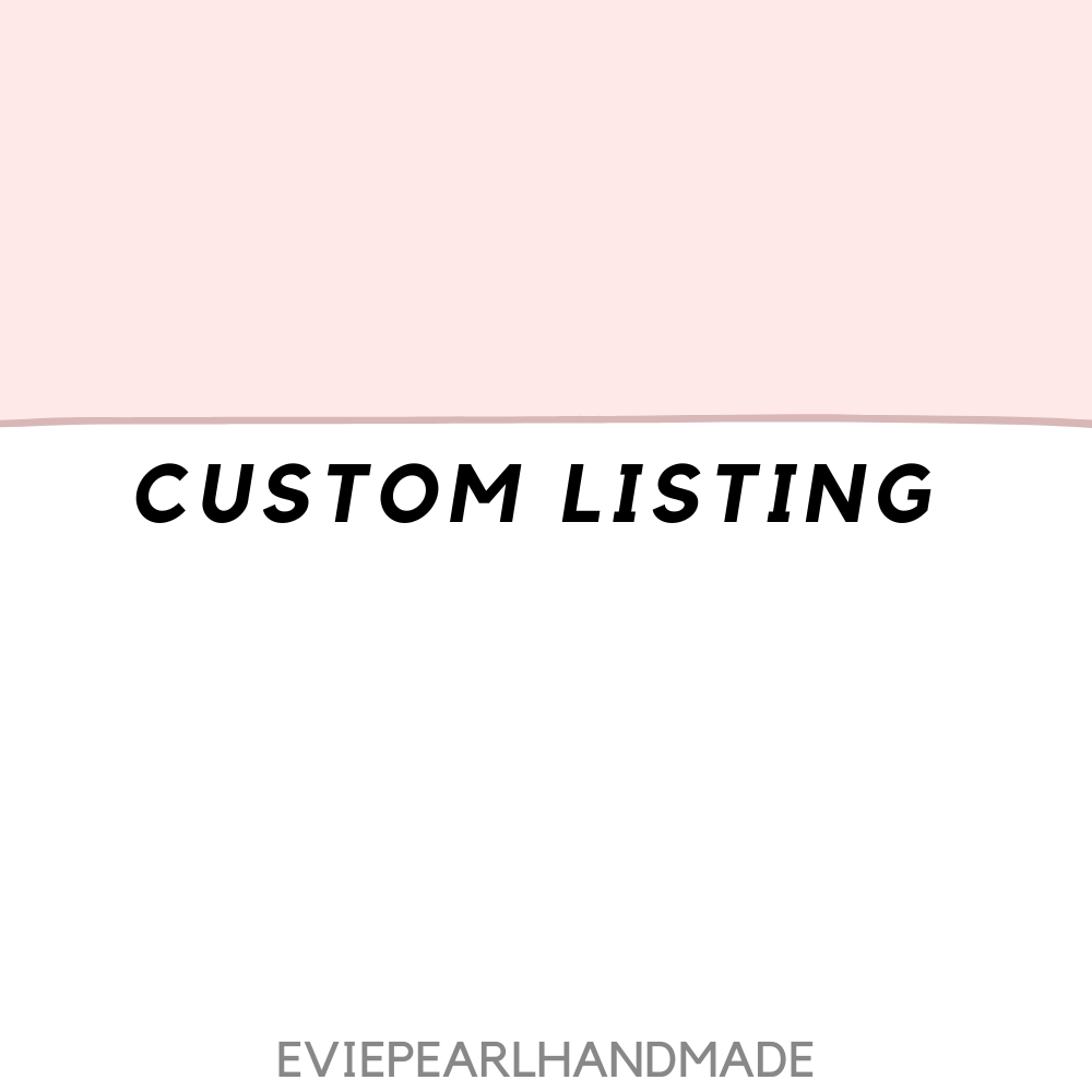 Custom Listing: Katie Malone