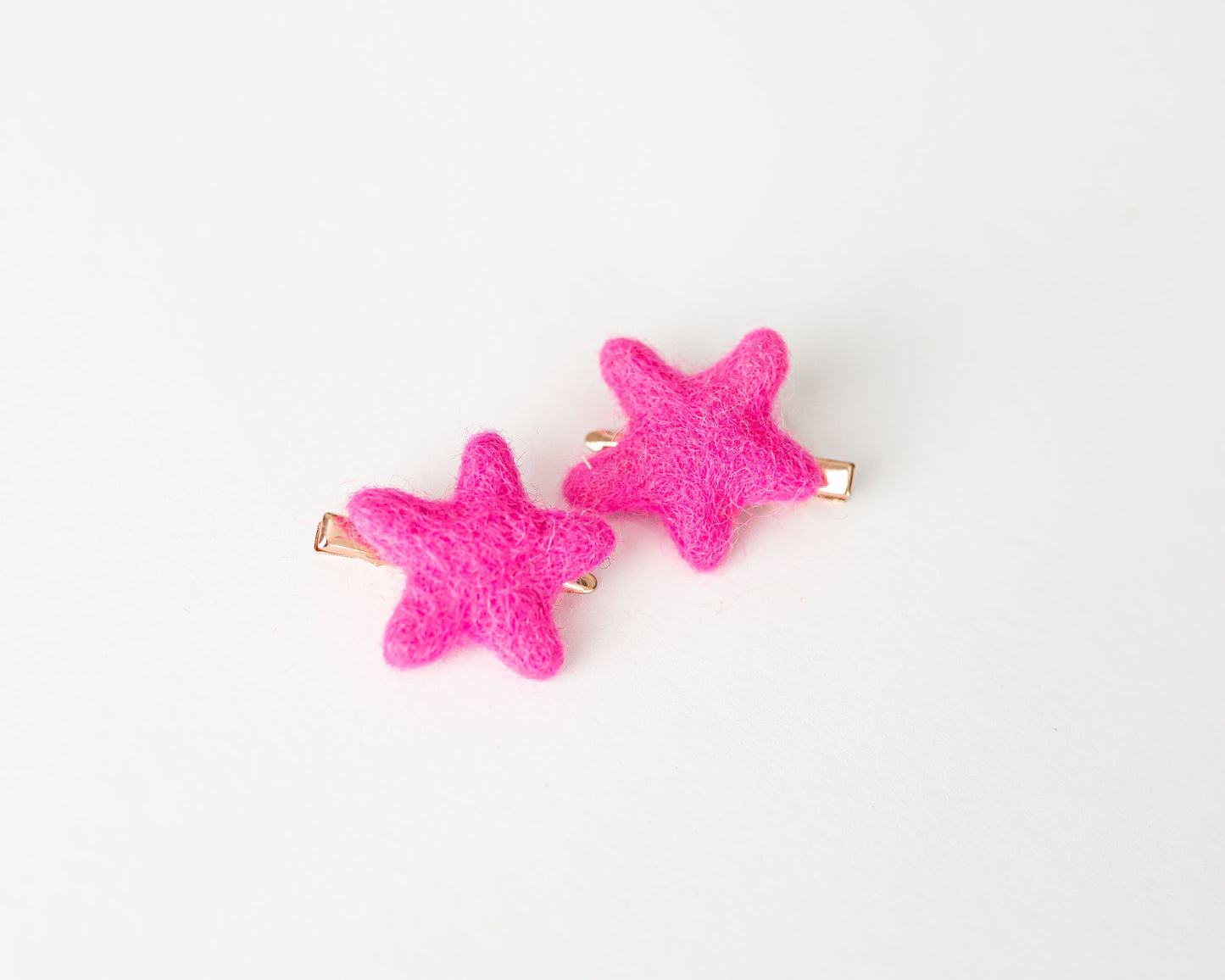 Hot Pink Star Halloween Pigtails