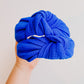 Royal  Blue Knotted Headband for Girls & Women