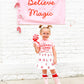 Light Pink Peppermint Pigtails with Tinsel