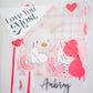 Positive Affirmation Valentine Hearts Digital File