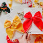 Red KC Oversized Bow