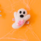 Pink Glitter Sequin Felt Ghost Clip