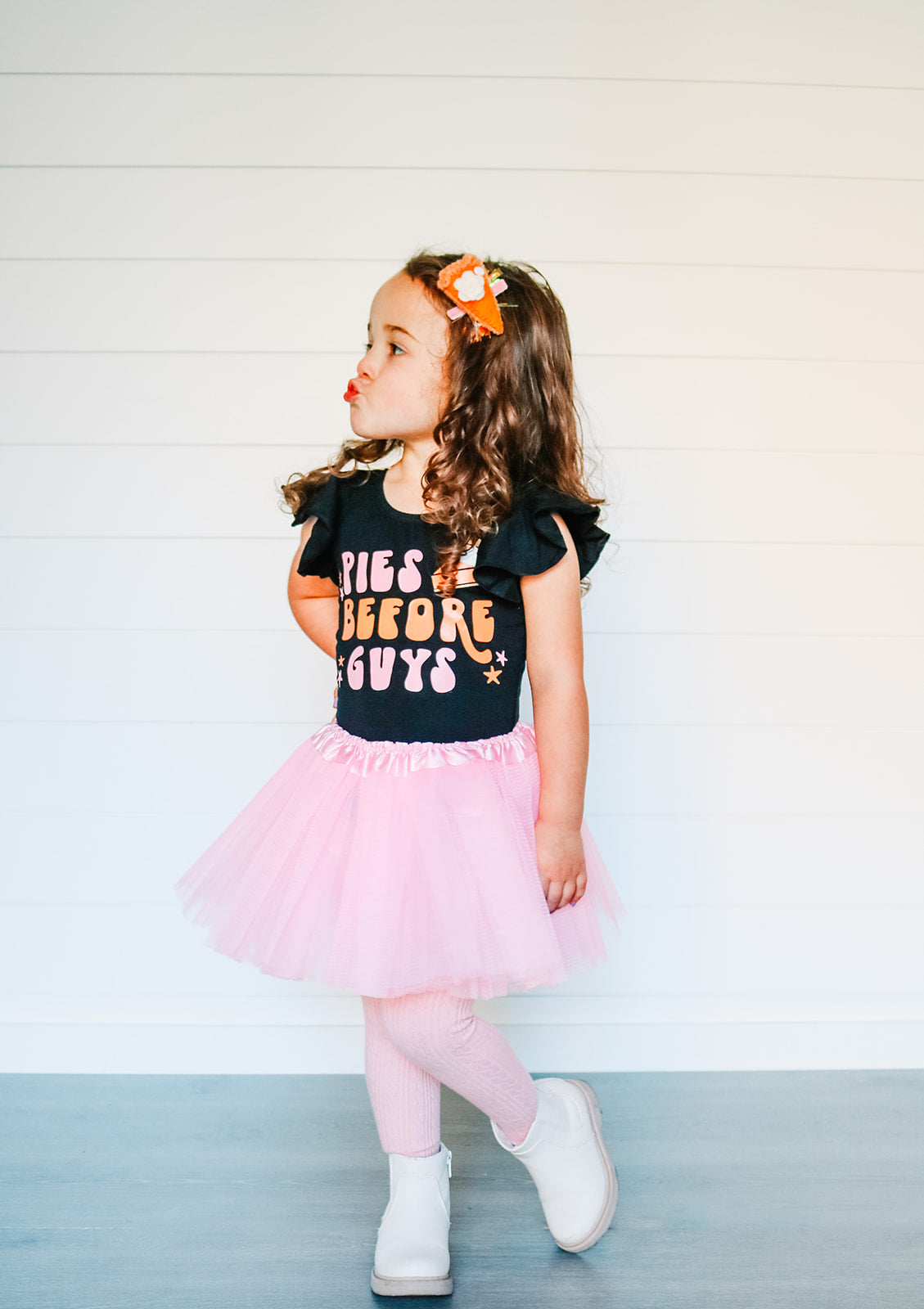 Pumpkin Pie Hair Clip