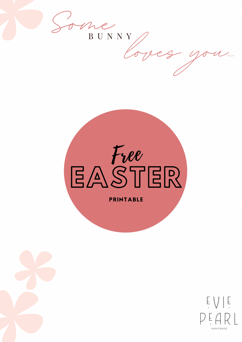 FREE Some Bunny Loves You Easter Printable