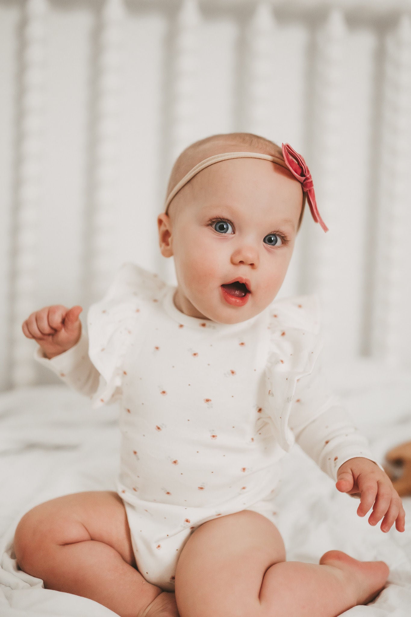 Newborn Baby Trio Headband Set- cream velvet, mauve velvet & pink ribbon