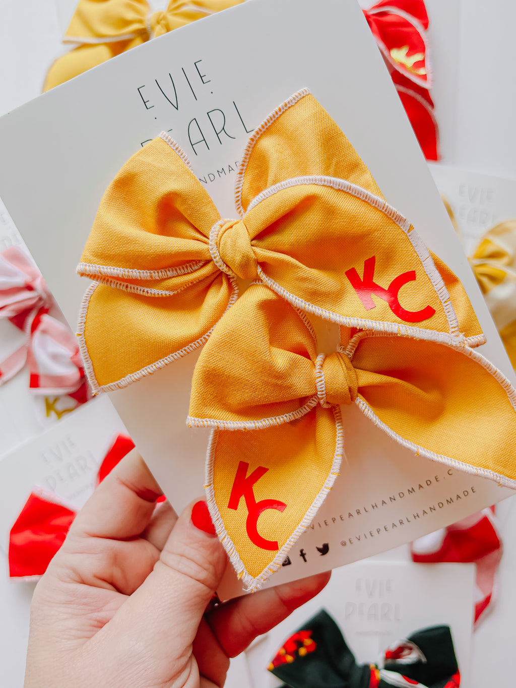 Gold KC Small Pigtail Set