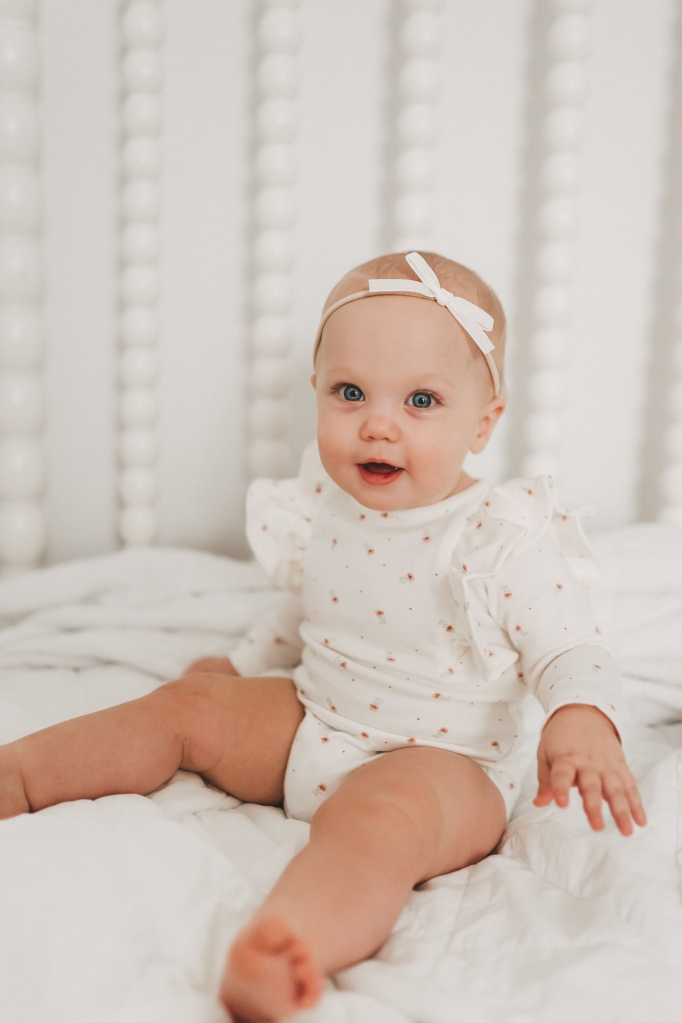 Newborn Baby Trio Headband Set- cream velvet, mauve velvet & pink ribbon