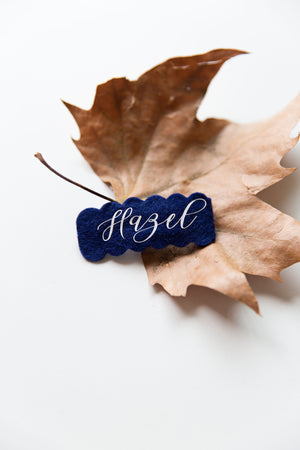 Fall Personalized Snap Clips