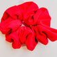 Oversized Red Scrunchie