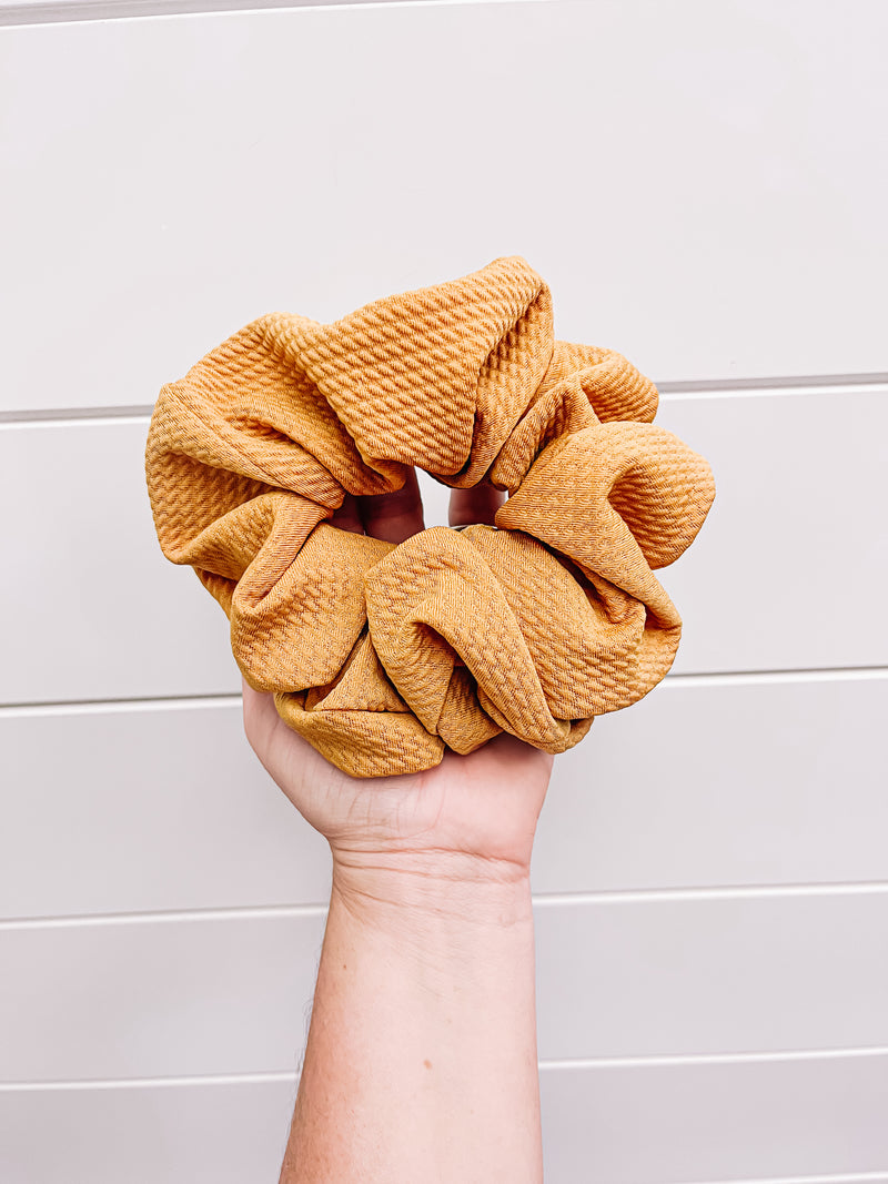 PREORDER: Solid Gold Oversized Scrunchy