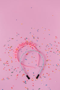 Happy Birthday Headband Set