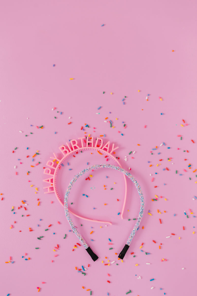 Happy Birthday Headband Set