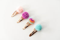 Pom Pom Clip Set (4 clips)